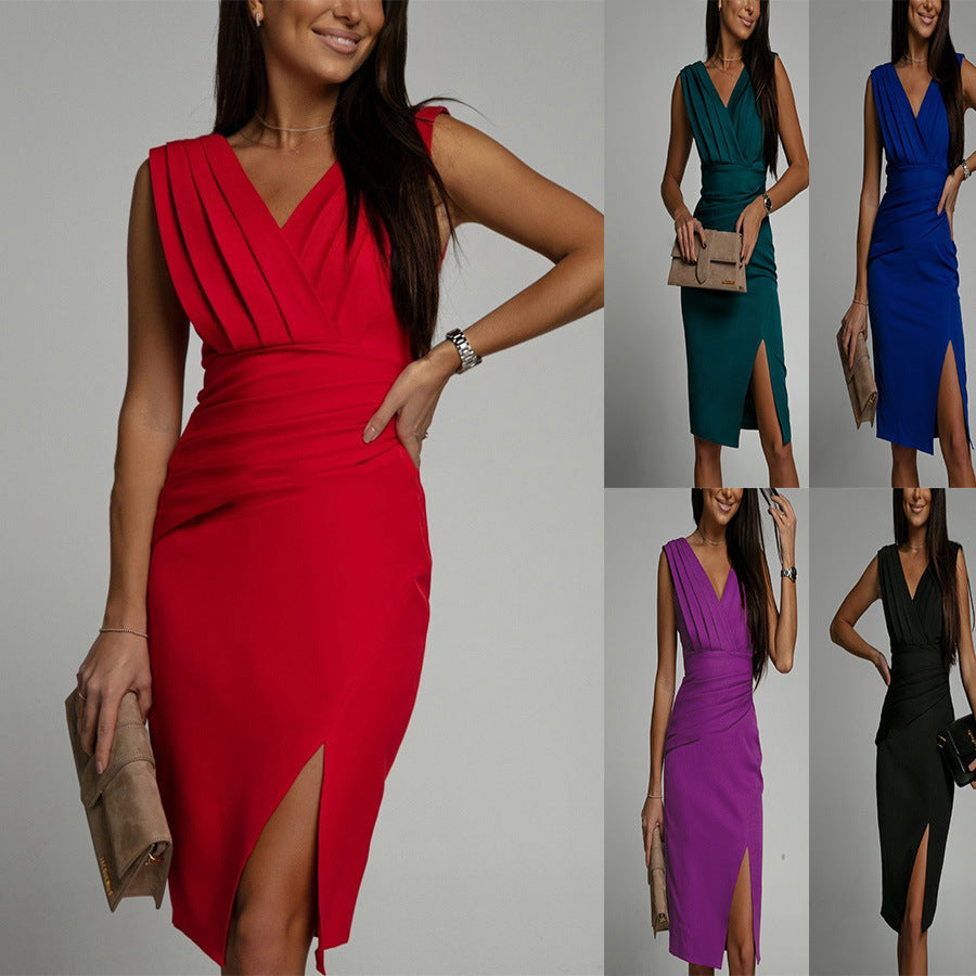 Robe d'été à décolleté en V - Weytia