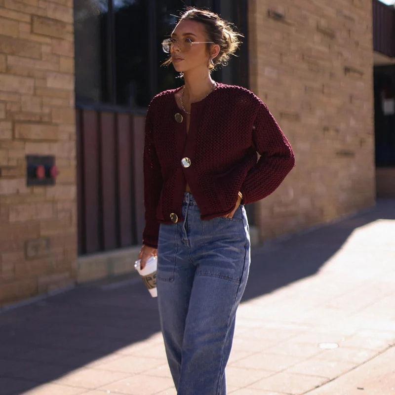 Cardigan Femme Haut de Gamme - Weytia