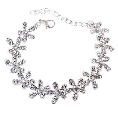 Elégant bracelet flocon de neige - Weytia