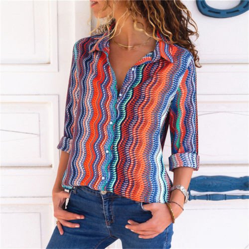 La Océane-Douce — Chemise Imprimée Élégante - Image 4