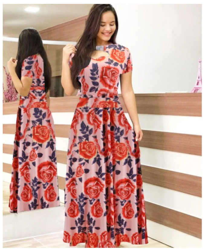 La Océane de Papillon — Robe Bohémienne Maxi - Image 2