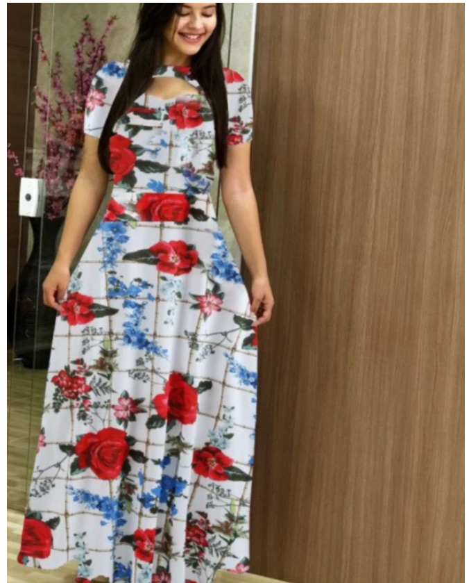 La Océane de Papillon — Robe Bohémienne Maxi