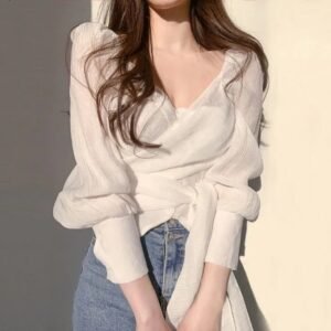 La Apolline-Amour — Blouse Chic en Chiffon