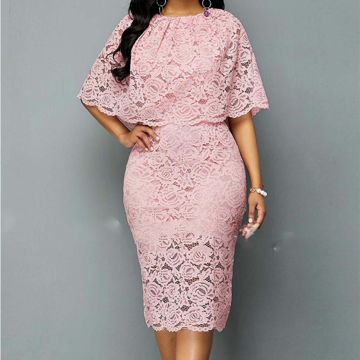 La Paris Anaïs — Robe en Dentelle Africaine
