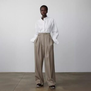 Le Vela Cerise — Pantalons Large Casual