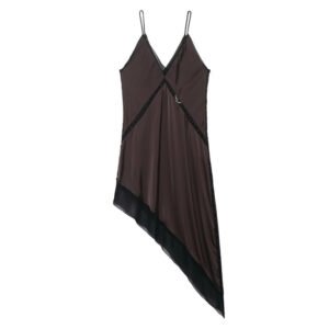 La Minuit Maëlle — Robe Midi Satinée