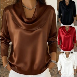 La Margot Bisou — Blouse Satin Élégante
