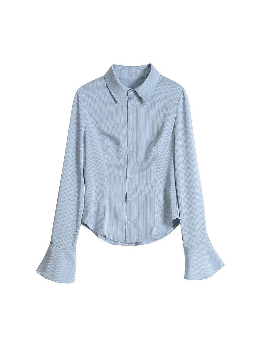 La Vela-Éclat — Blouse Satin Élégante - Image 4