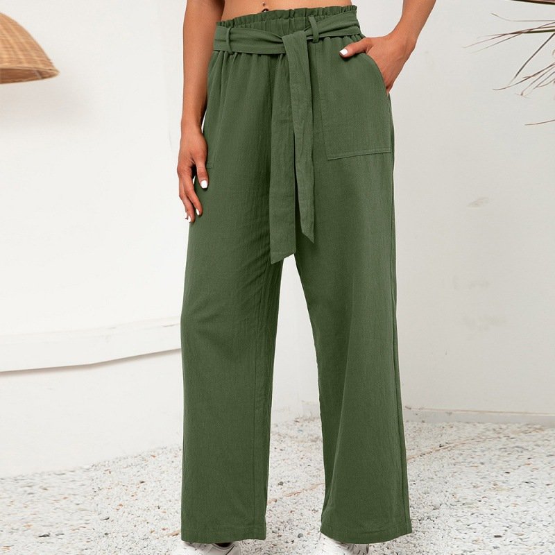 Le Apolline Azur — Pantalons larges décontractés - Image 2