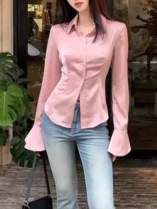 La Vela-Éclat — Blouse Satin Élégante - Image 5