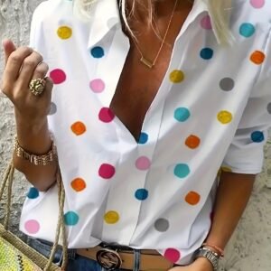 La Inès Minuit — Blouse Volante Personnalisée